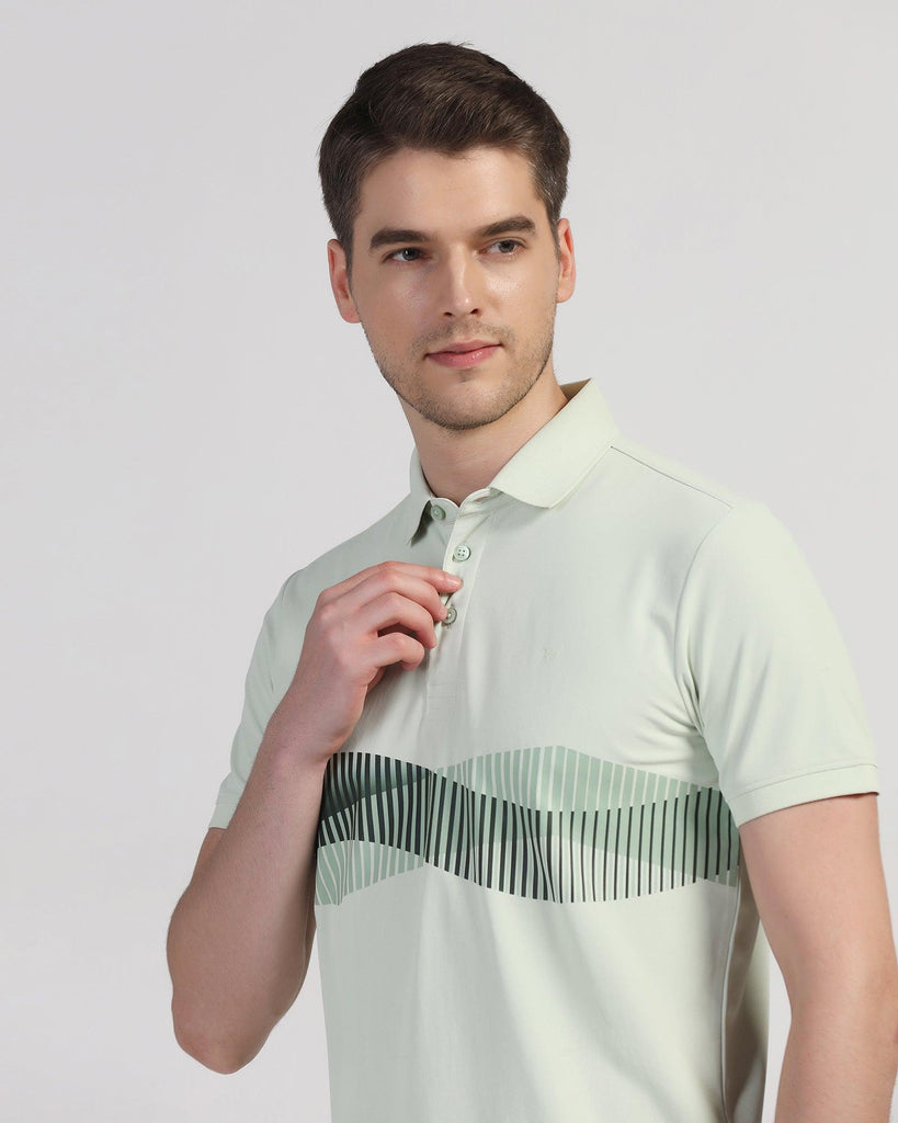 TechPro Polo Mint Solid T-Shirt - Jamey