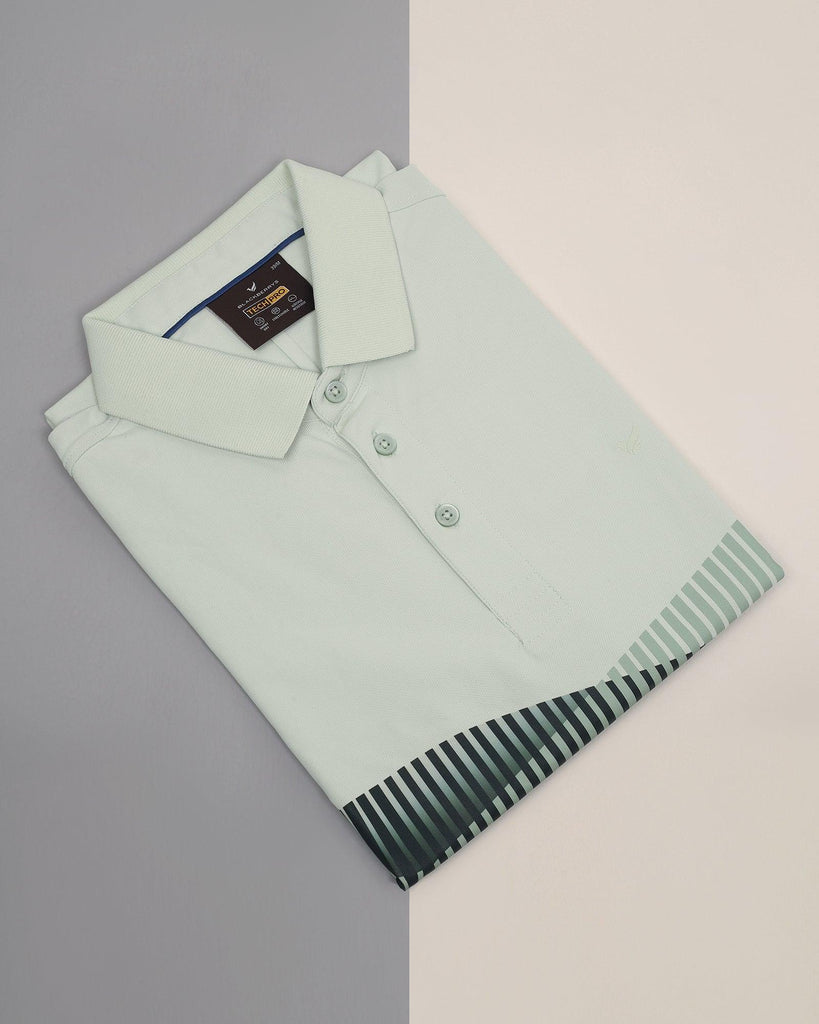 TechPro Polo Mint Solid T-Shirt - Jamey