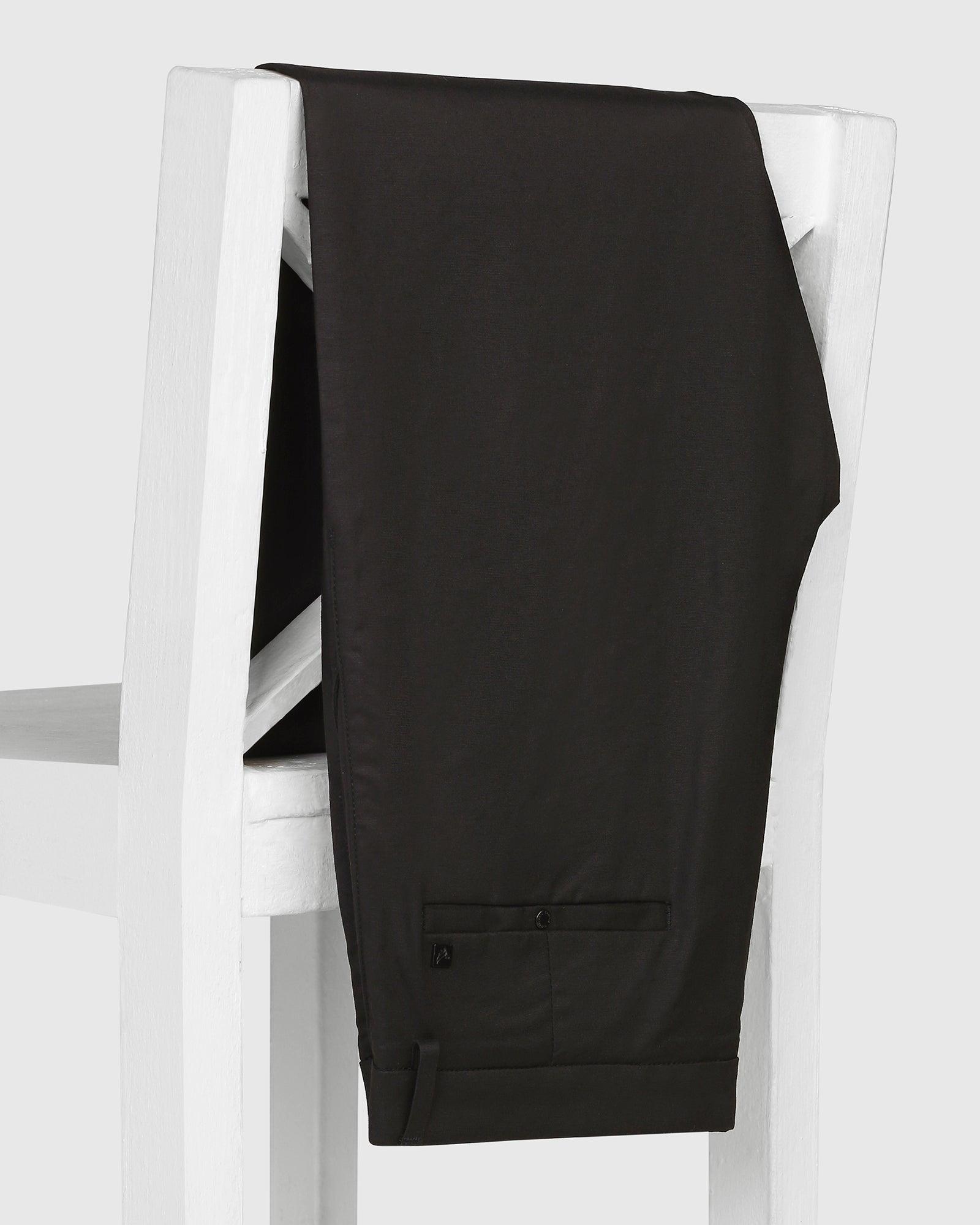 TechPro Slim Comfort B-95 Casual Black Solid Khaki - Andros
