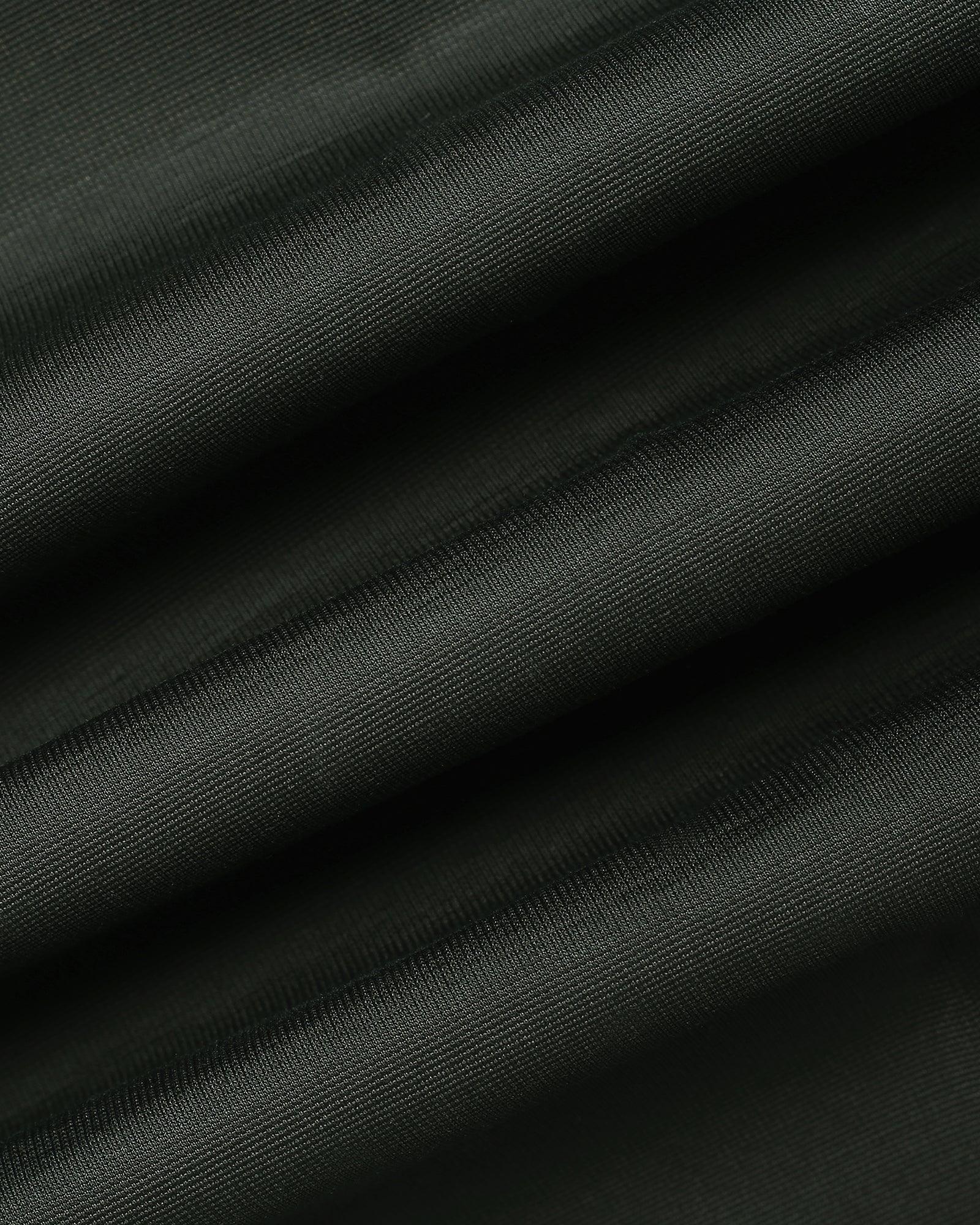 TechPro Slim Fit B-91 Formal Green Solid Trouser - Explorer