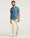 TechPro Slim Fit B-91 Casual Beige Solid Khakis - Sandy