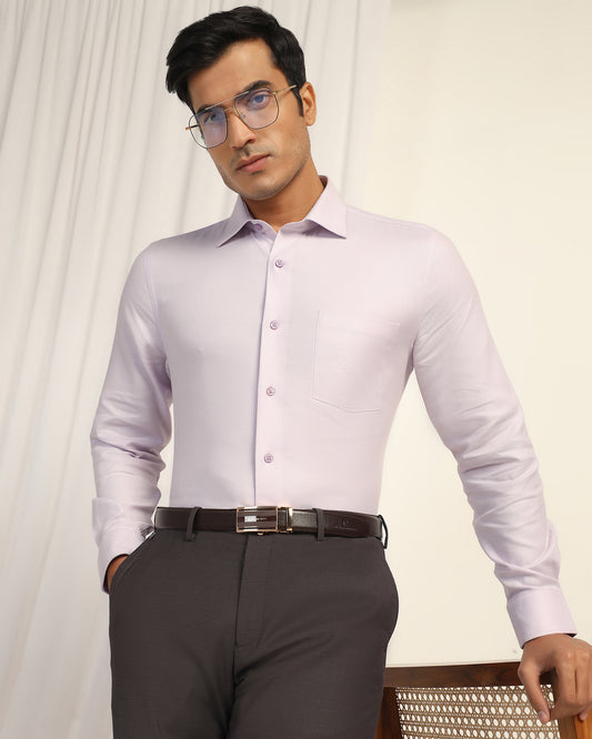 Temp Tech Formal Purple Textured Shirt - Revolve
