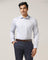 Temp Tech Formal Blue Textured Shirt - Shalom