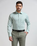 Temp Tech Formal Moss Check Shirt - Edmund