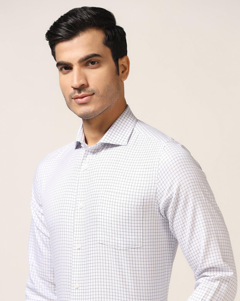 Temp Tech Formal Purple Check Shirt - Symphony