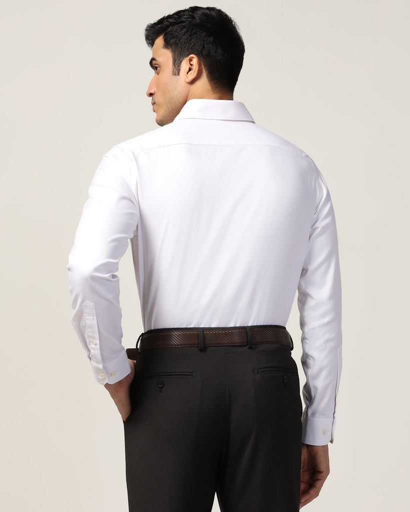 Temp Tech Formal White Solid Shirt - Antony