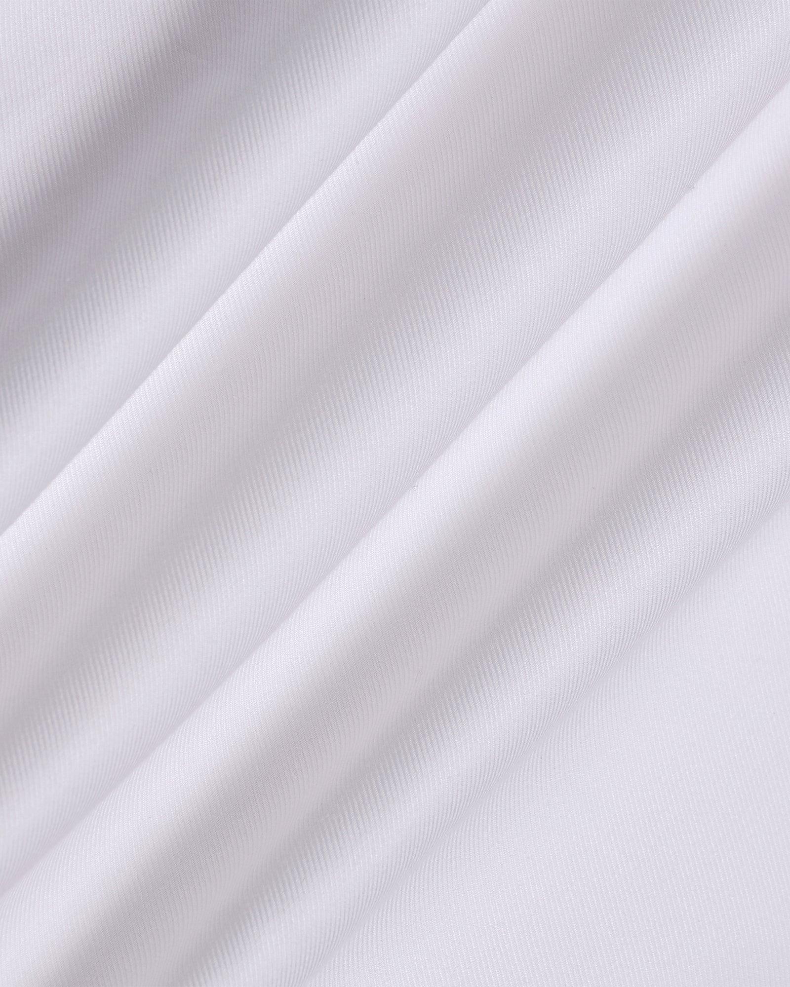 Temp Tech Formal White Solid Shirt - Antony