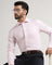 Non Iron Formal Pink Textured Shirt - Dofon