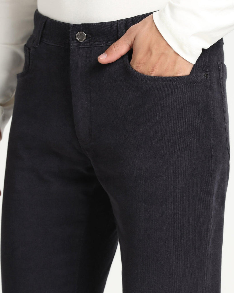 B5P Casual Charcoal Textured Khakis - Shelter