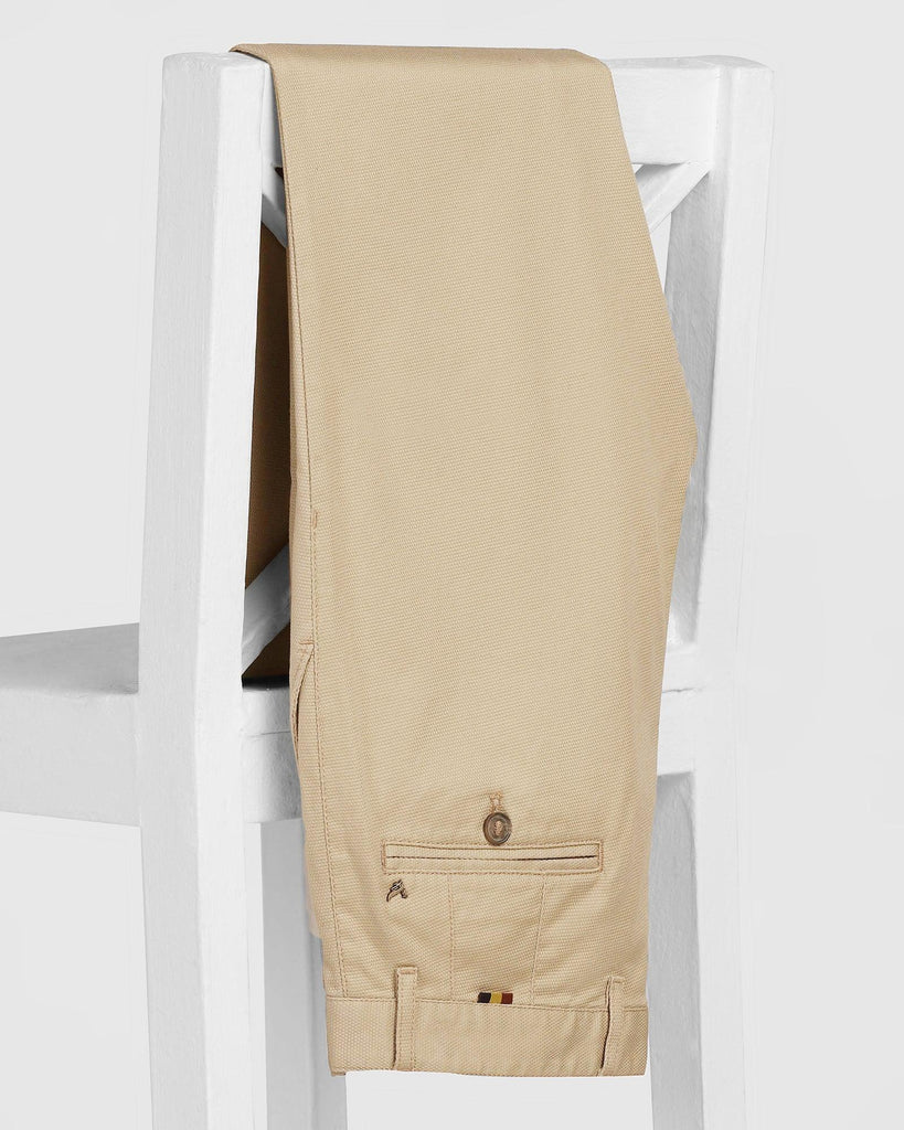 Slim Fit B-91 Casual Khaki Textured Khakis - Altus