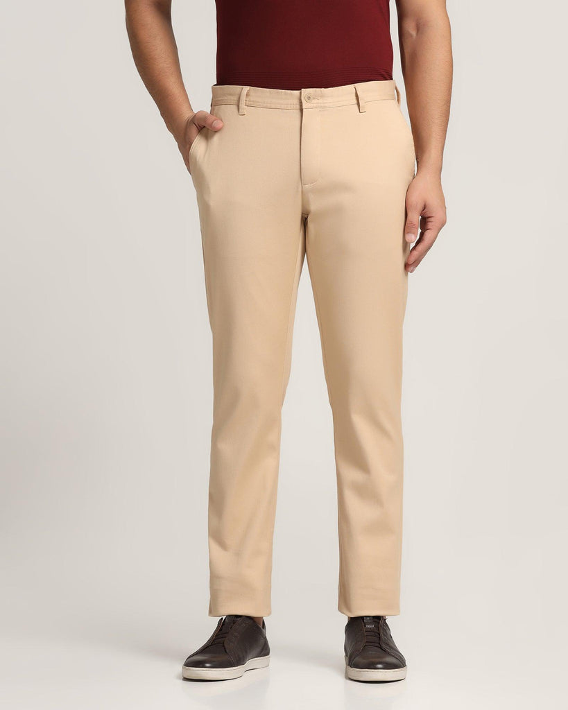 Slim Comfort B-95 Casual Khaki Textured Khakis - Lama