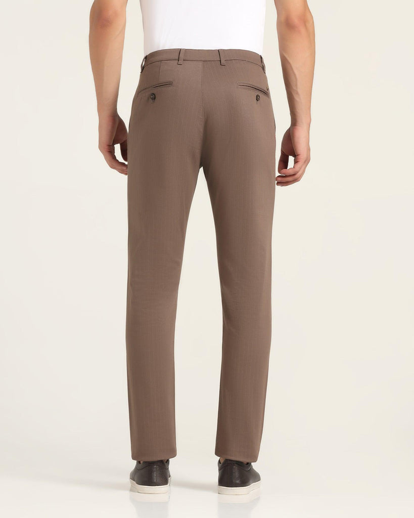 Slim Comfort Casual Mouse Textured Khakis - Frado