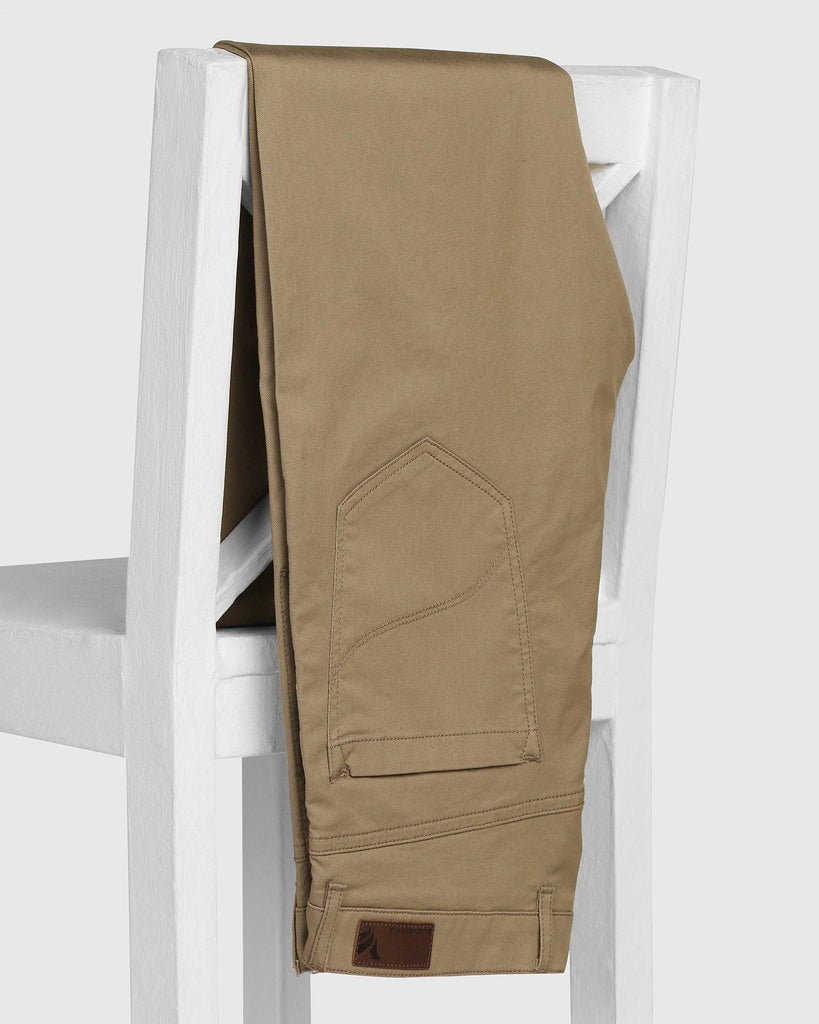 Slim Comfort Casual Mouse Textured Khakis - Segy