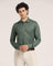 TechPro Casual Green Textured Shirt - Tucker