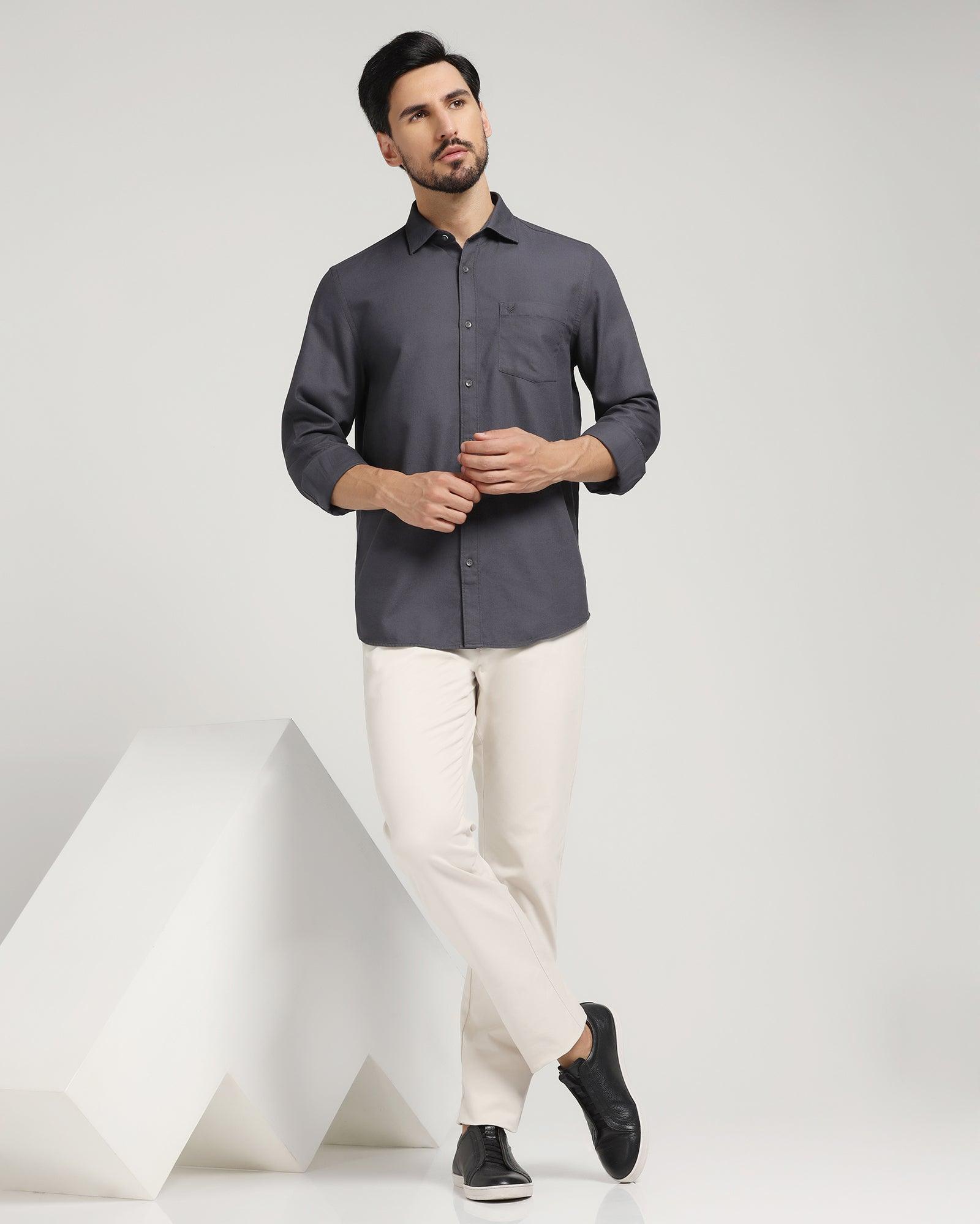 Grey Pant Shirt Combination For Men | Combination Ideas For Grey Pants |  formal grey pant outfits - YouTube