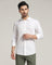 TechPro Casual White Textured Shirt - Tucker