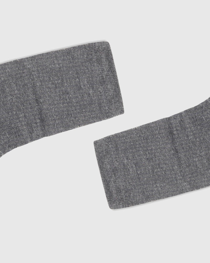 Cotton Grey Textured Socks - Robinson