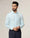Formal Aqua Textured Shirt - Greet