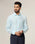Formal Aqua Textured Shirt - Greet