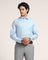 Formal Blue Textured Shirt - Logan