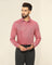 Formal Dusty Pink Textured Shirt - Quint
