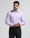 Formal Lilac Textured Shirt - Mater
