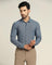 TechPro Formal Navy Textured Shirt - Elliot