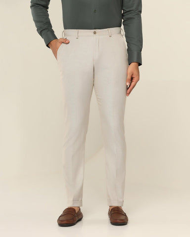 Buy AD & AV Men Beige Solid Synthetic Single Formal Trousers Online at Best  Prices in India - JioMart.