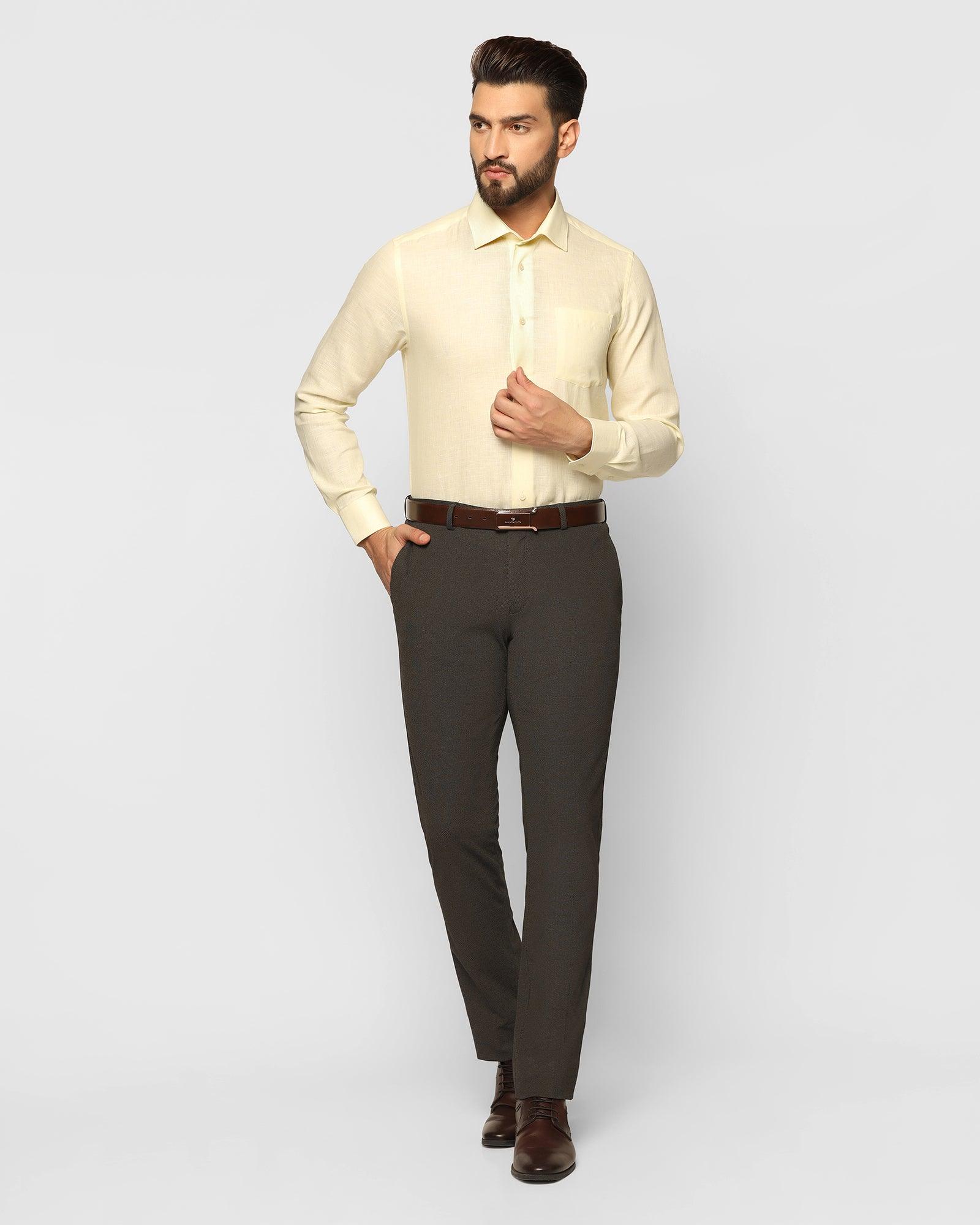 Buy Brown Trousers & Pants for Men by UNITED COLORS OF BENETTON Online |  Ajio.com