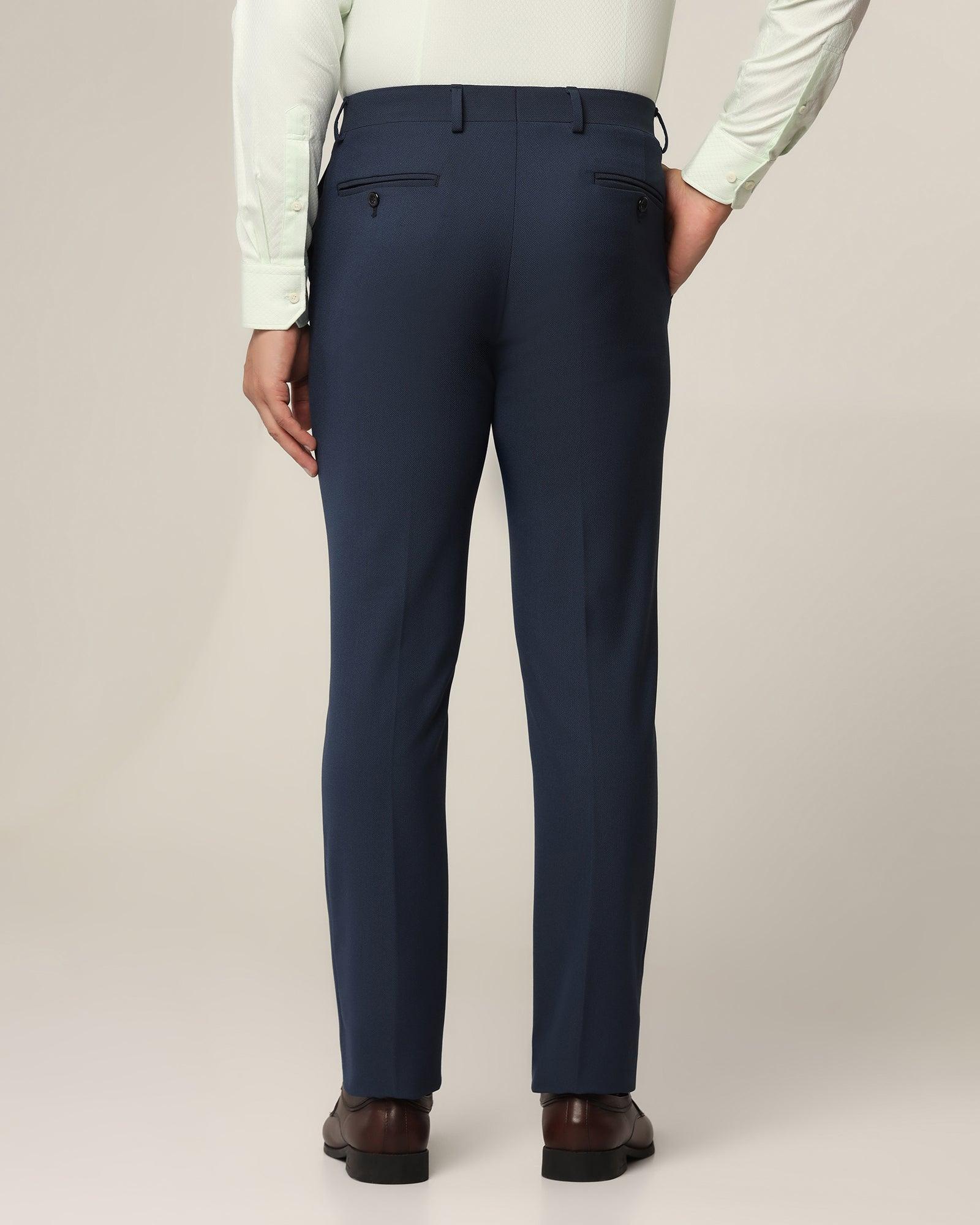 Ted Baker | Panama Slim Fit Navy Suit Trousers - MENSWEARR