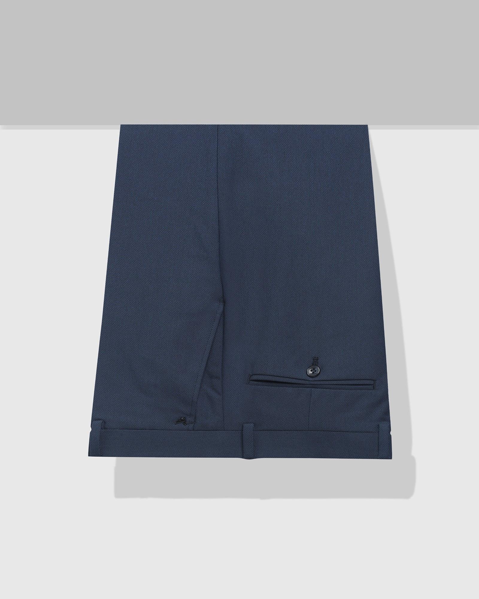 Navy Blue Full Elastic Pull-Up Eco-Trouser