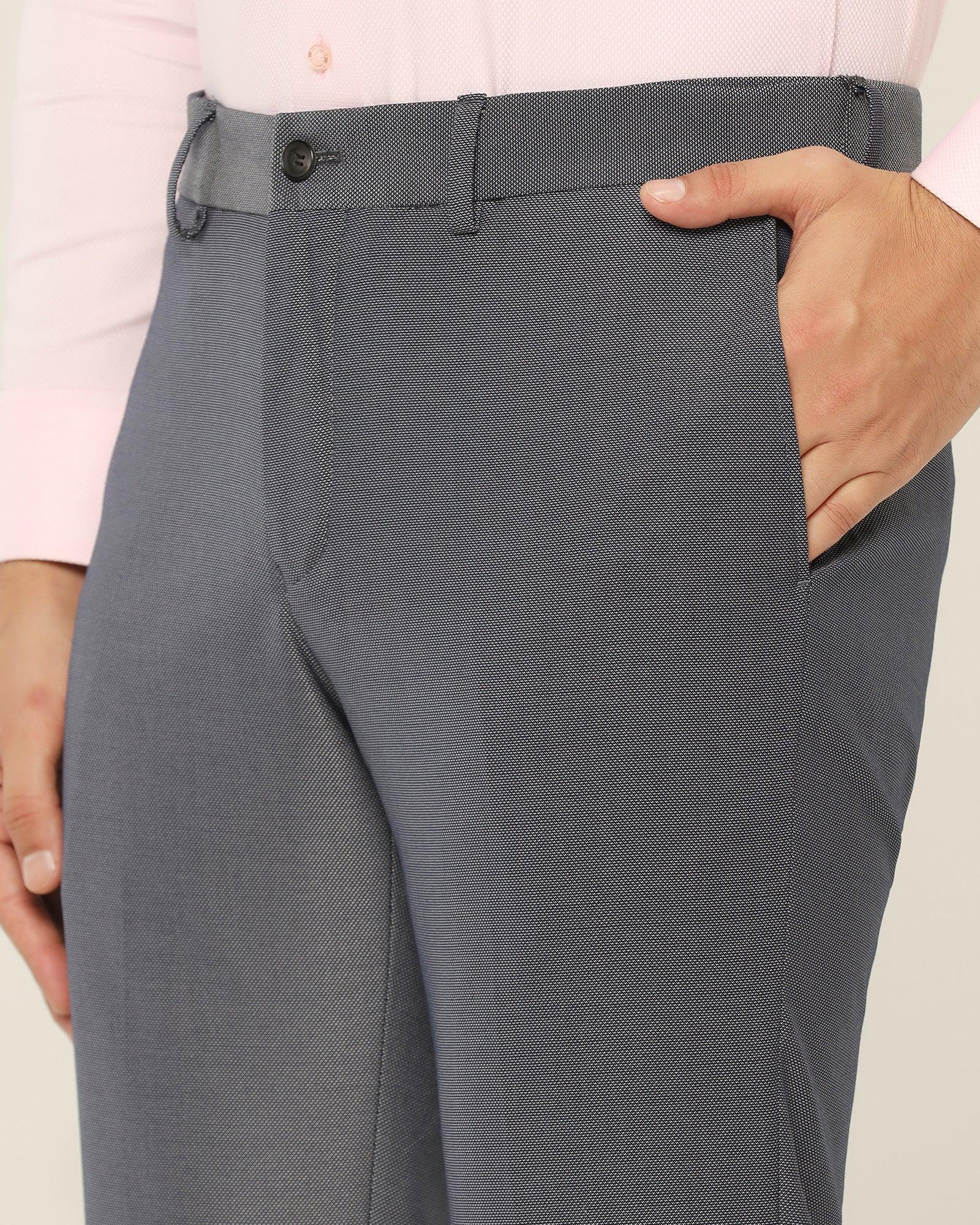 Blue and Black Formal Trousers  Intermod Workwear