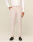 Super Slim Phoenix Formal Pink Textured Trouser - Tank