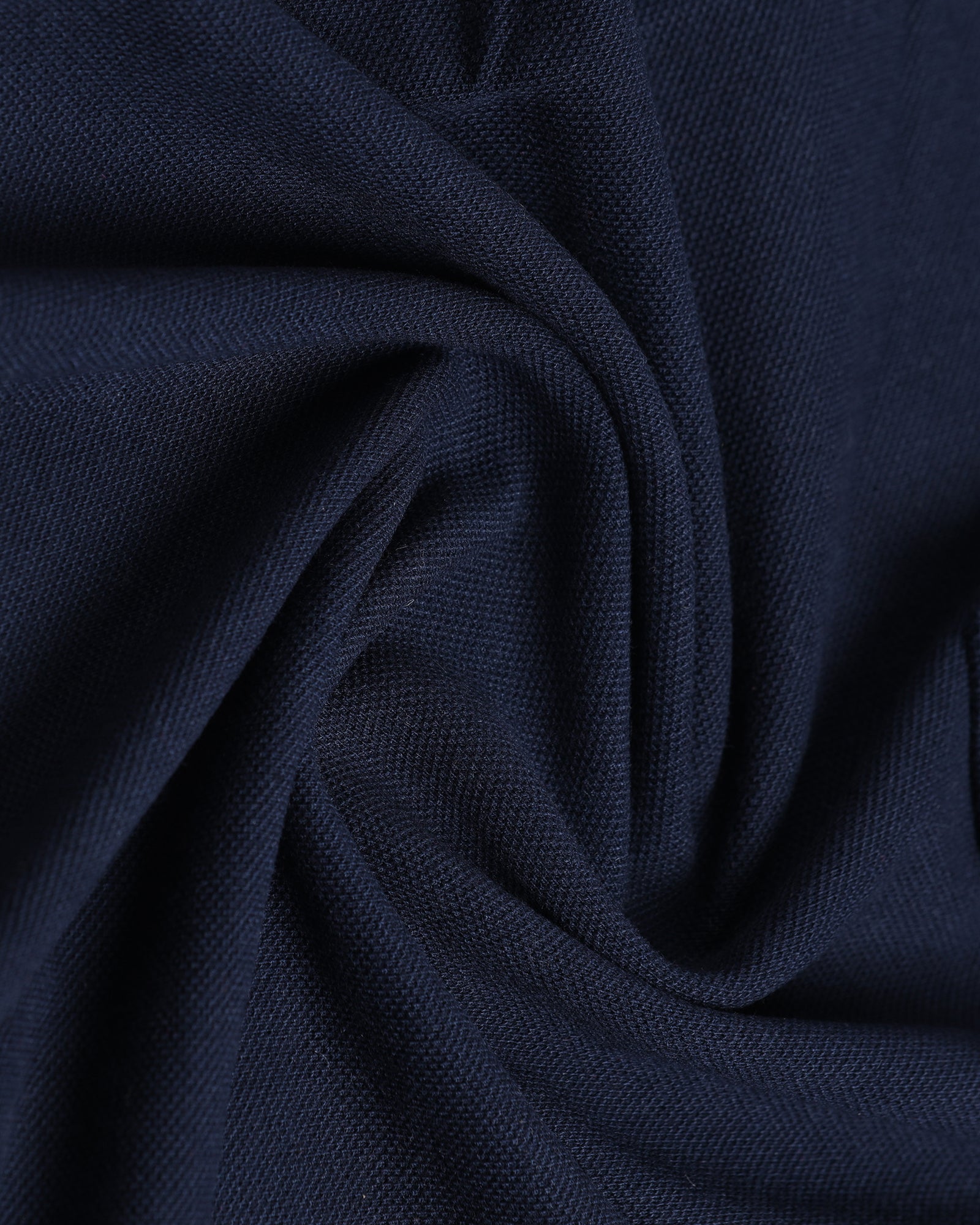 True Navy Solid Polo - Bright