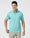 Turquoise Printed Polo - Dane