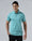 Turquoise Printed Polo - Dane