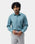 Turquoise Textured Shirt - Birch