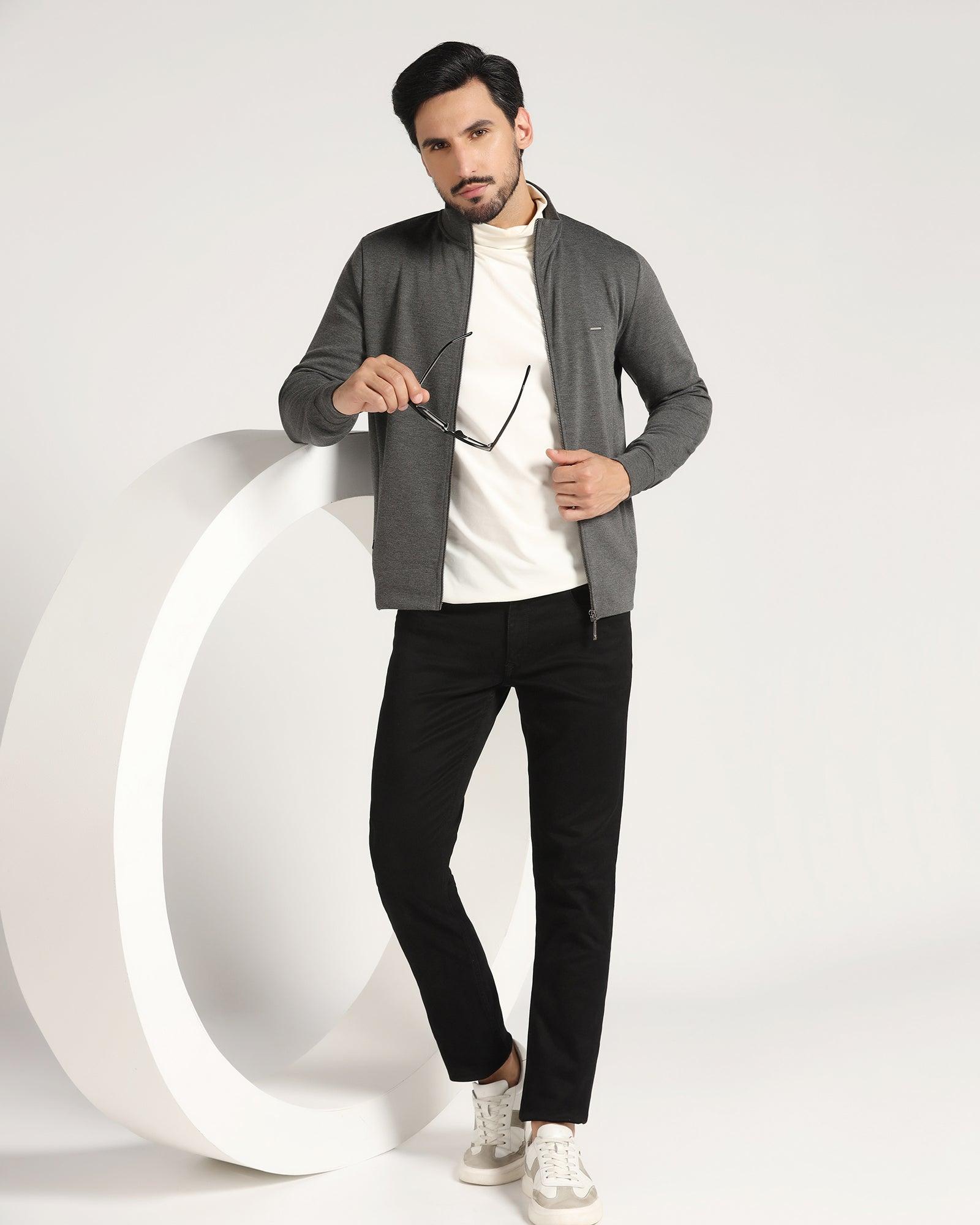 Blazer with high neck t shirt hotsell