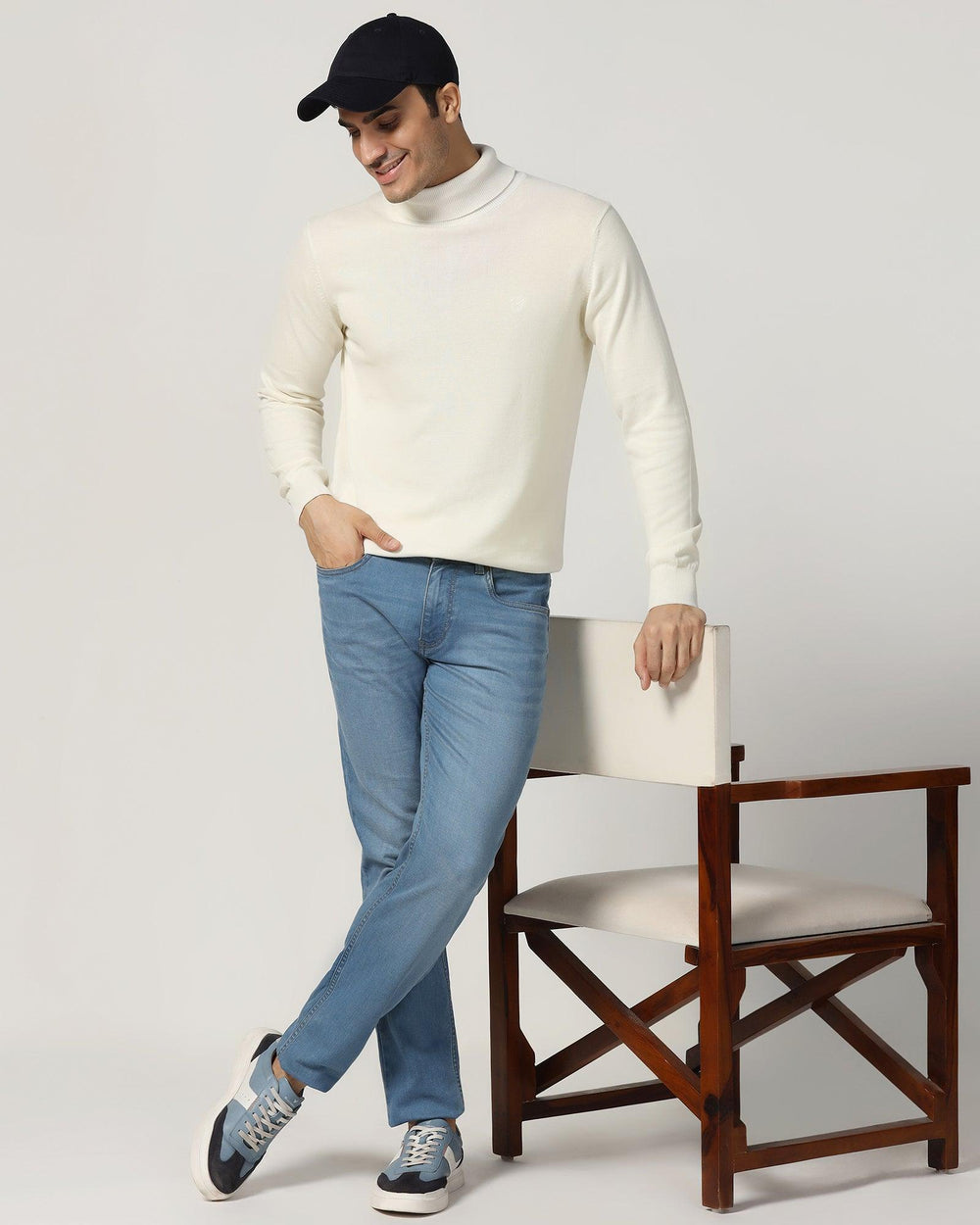 0040~turtle-neck sweater main image 1