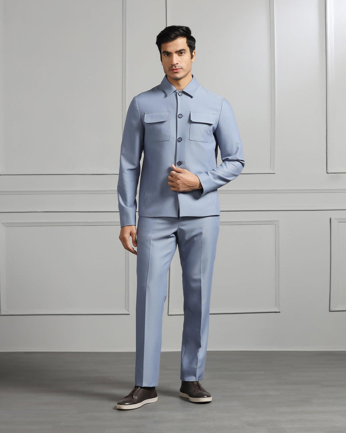 Dickies x TRIPSTER suit 積み上げ LIGHT BLUE M スーツ