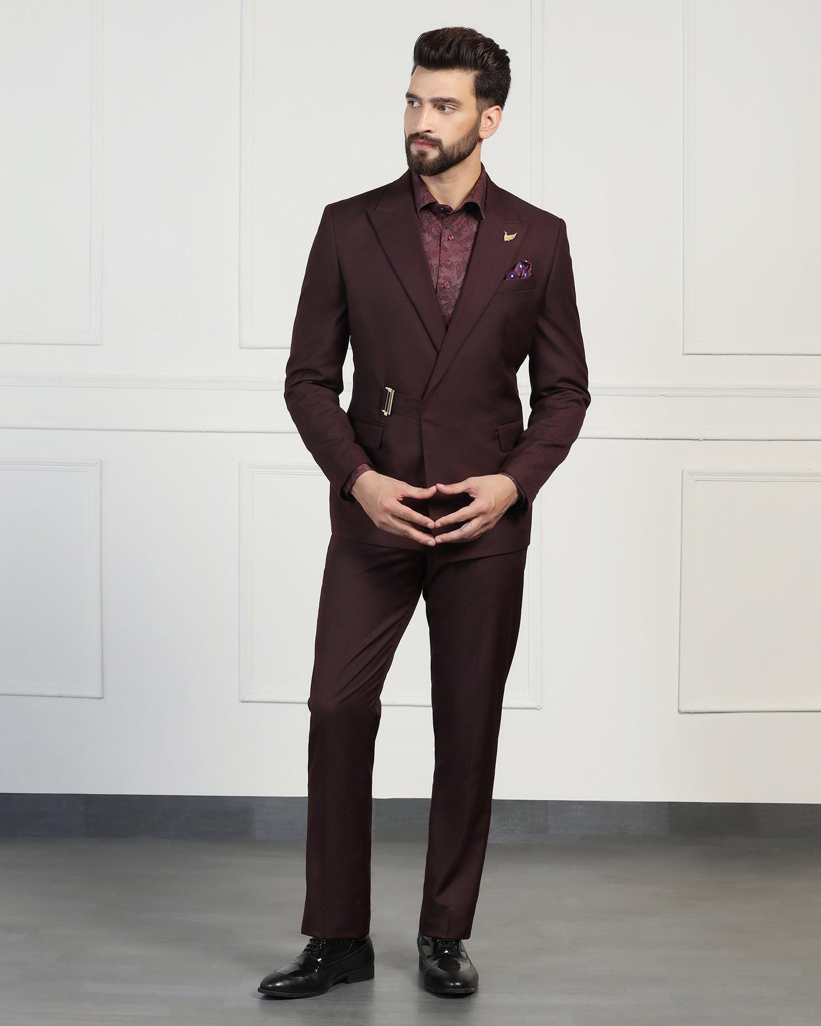 Shirt Blackberry Coat Suit Price Blackberrys Men Slim-Fit Single