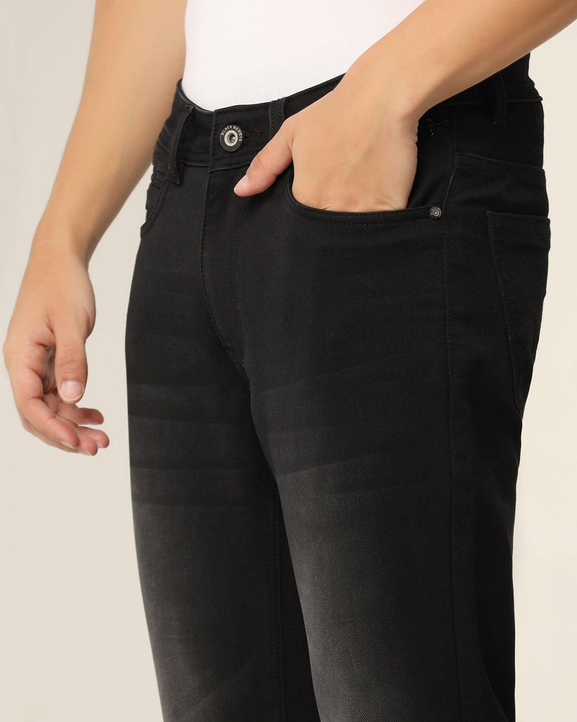 Ultrasoft Slim Comfort Buff Fit Black Jeans - Betsy