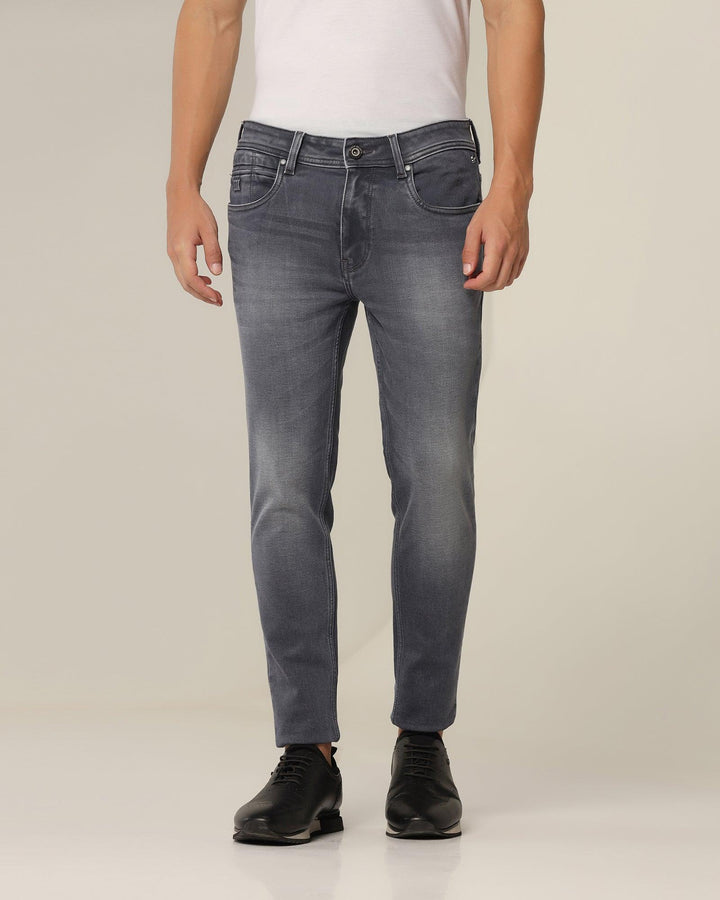 Ultrasoft Skinny Cropped Fiji Fit Grey Jeans - Troye