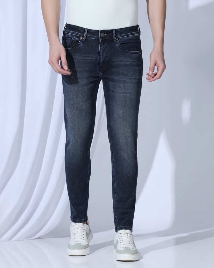 Ultrasoft Skinny Cropped Fiji Fit Indigo Jeans - Ava