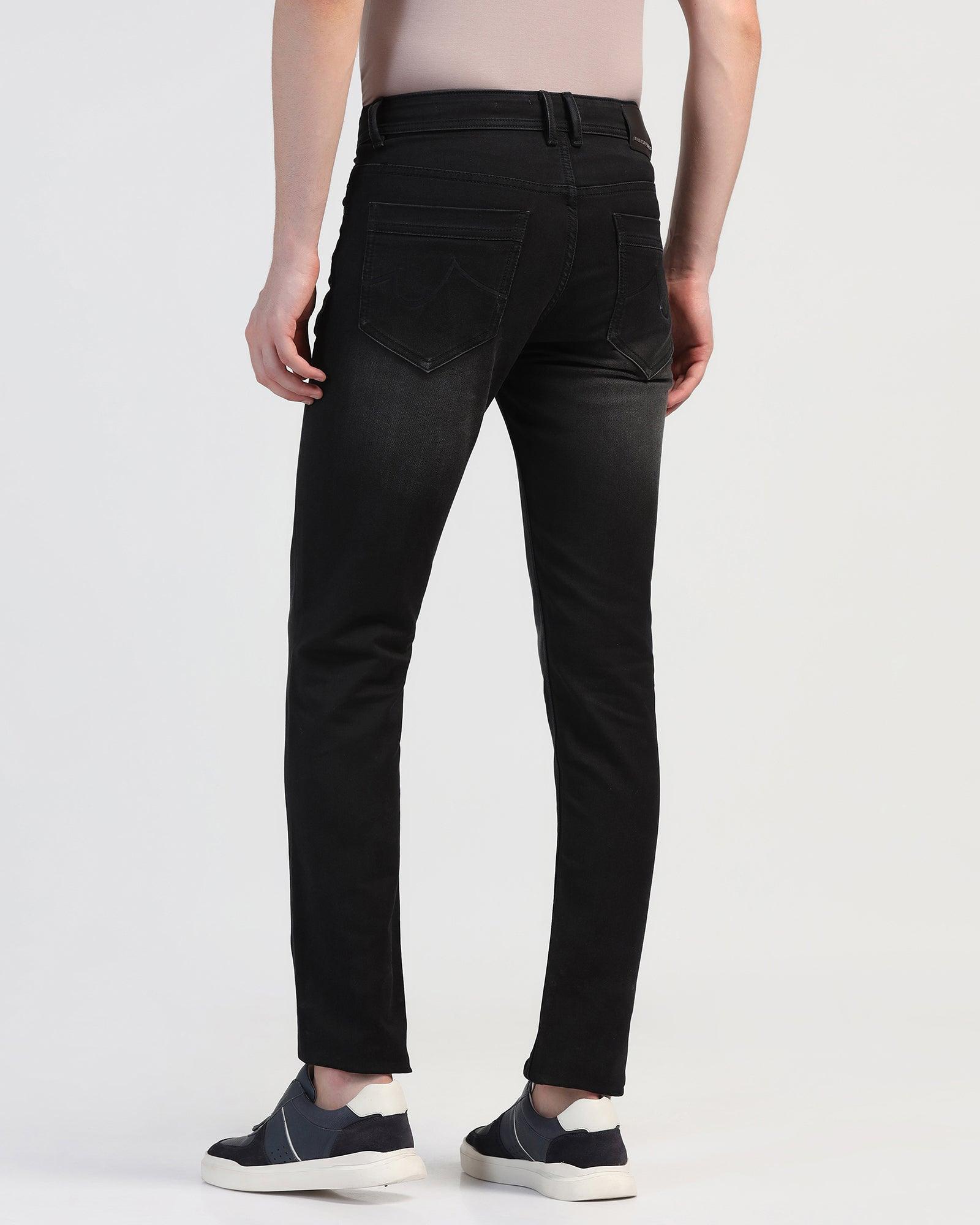 Ultrasoft Slim Comfort Buff Fit Black Jeans - Betsy