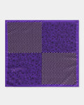 Violet Printed Pocket Square - Walena
