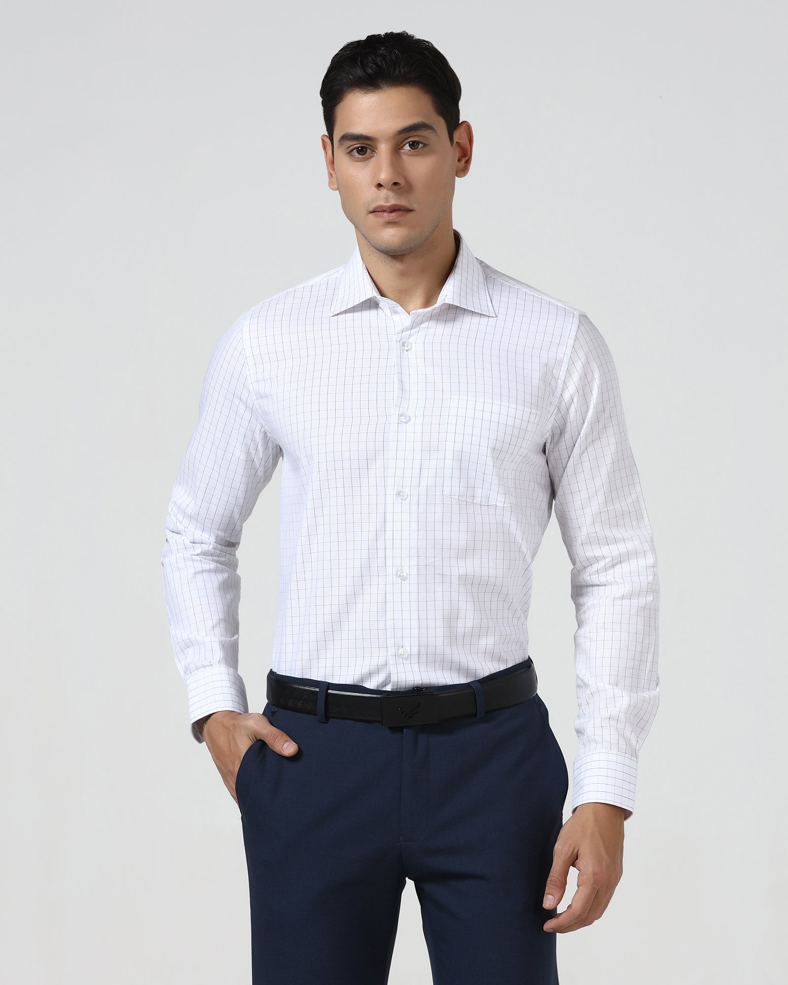White Check Shirt - Canoe