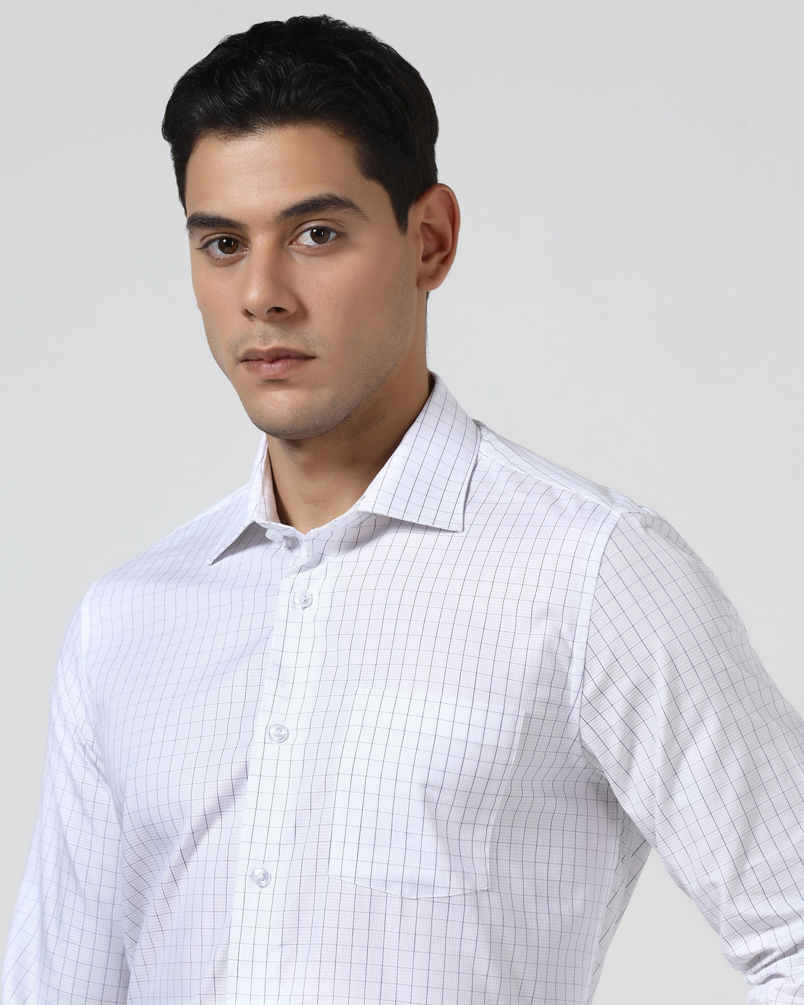 White Check Shirt - Canoe