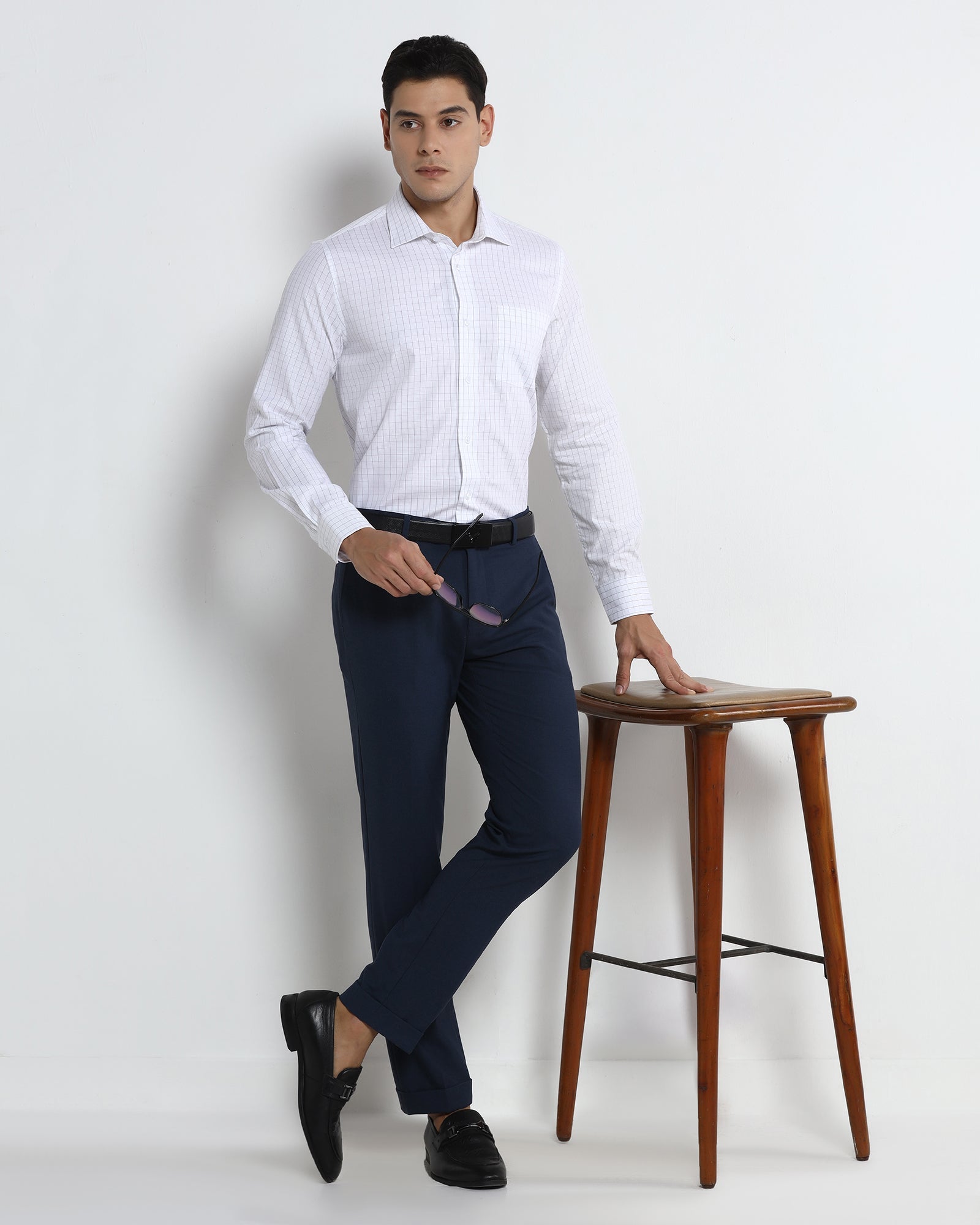 White Check Shirt - Canoe