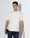 White Crew Neck Textured T-Shirt - Lord